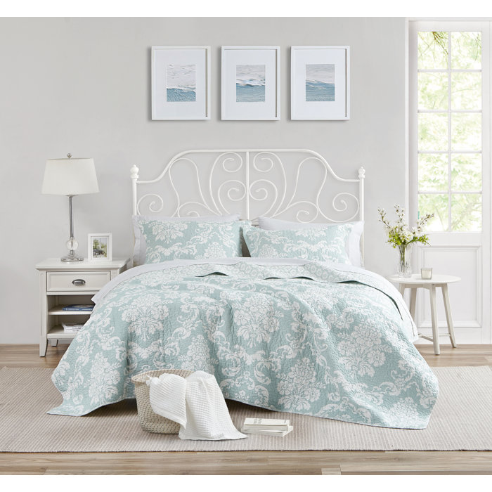 Laura Ashley 100 Cotton Quilt Set & Reviews Wayfair